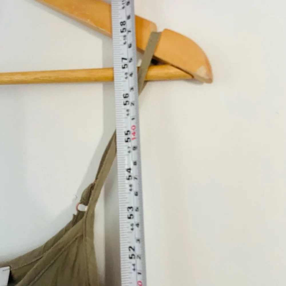 new yaya &co Olive Green Maxi Dress small - Picture 3 of 6